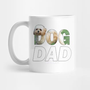 Dog Dad - Cavachon oil painting word art Mug